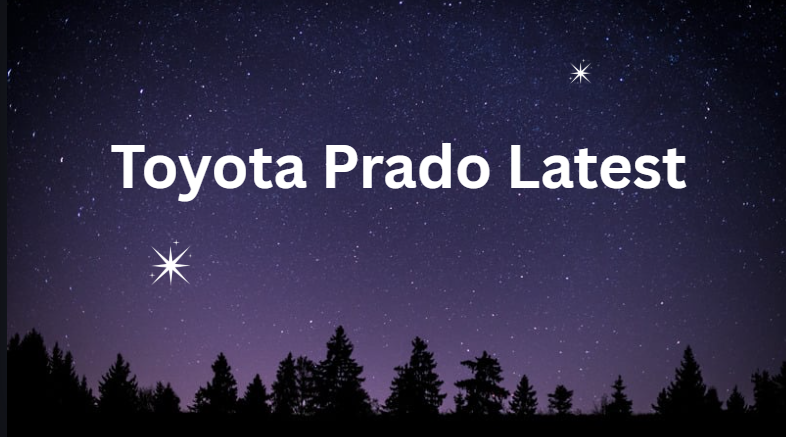 toyota prado latest