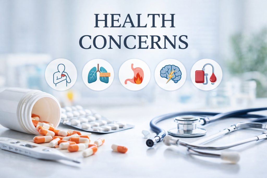 Health concerns