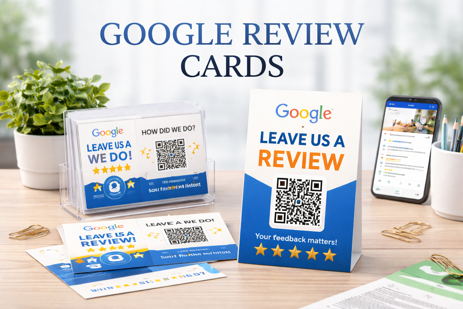 Google review cards