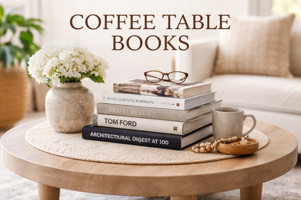 Coffee table books