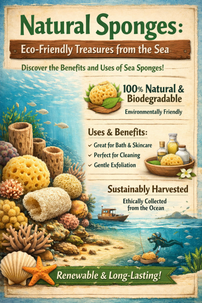 Natural sponges