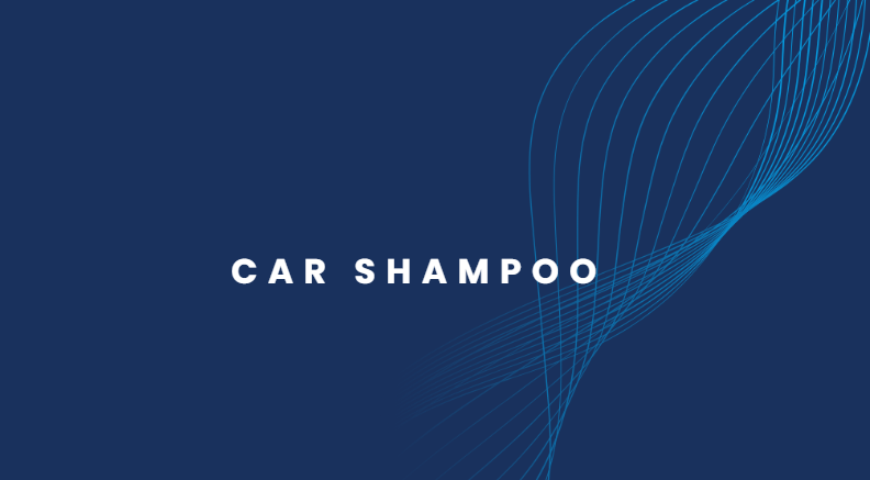 car shampoo