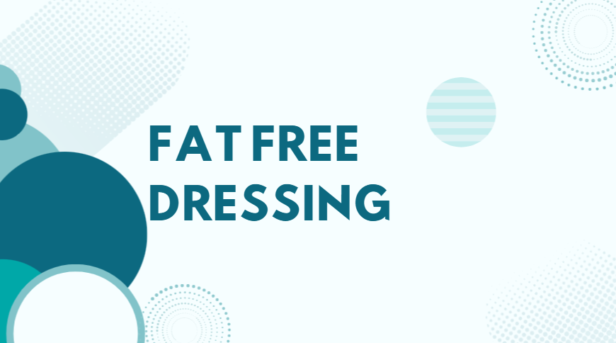 fat free dressing