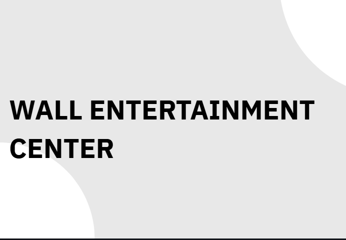 wall entertainment center